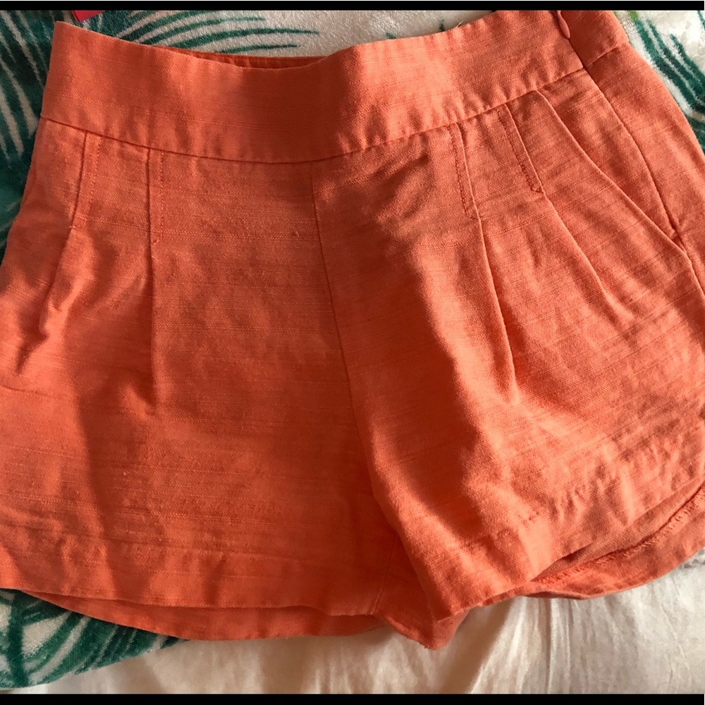 JCrew coral shorts